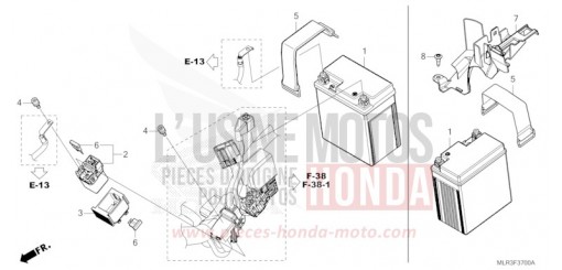 BATTERIE CBR500RACT de 2026